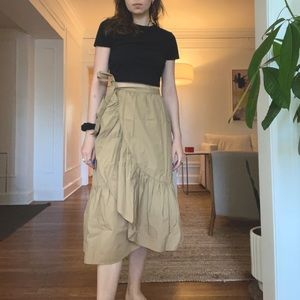 J.Crew wrap skirt